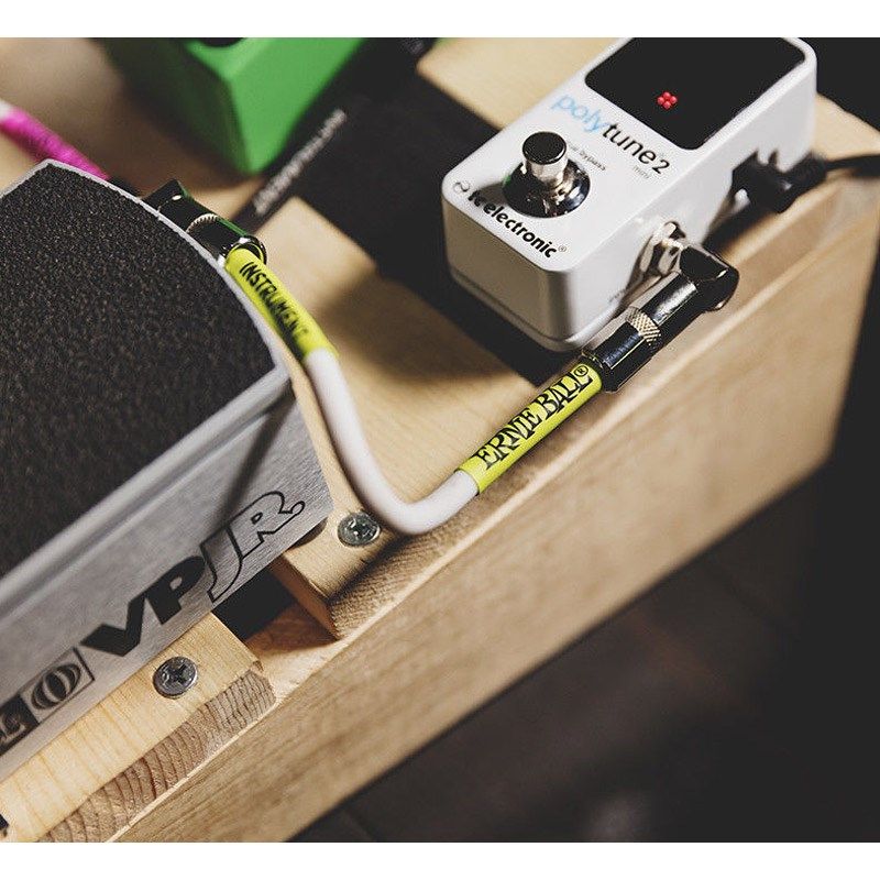 Ernie Bll EB 15CM 电吉他贝斯信号降噪连接线 效果器单块线