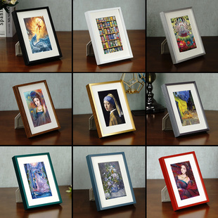 迷你拼图框234片10x15CM160片150片169片胶囊拼图裱框架相框摆台