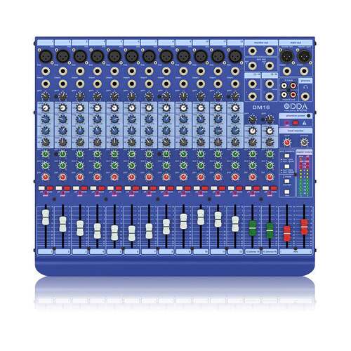 MIDAS迈达斯DDA DM16模拟调音台内置MIDAS 舞台演出 体育场会议室