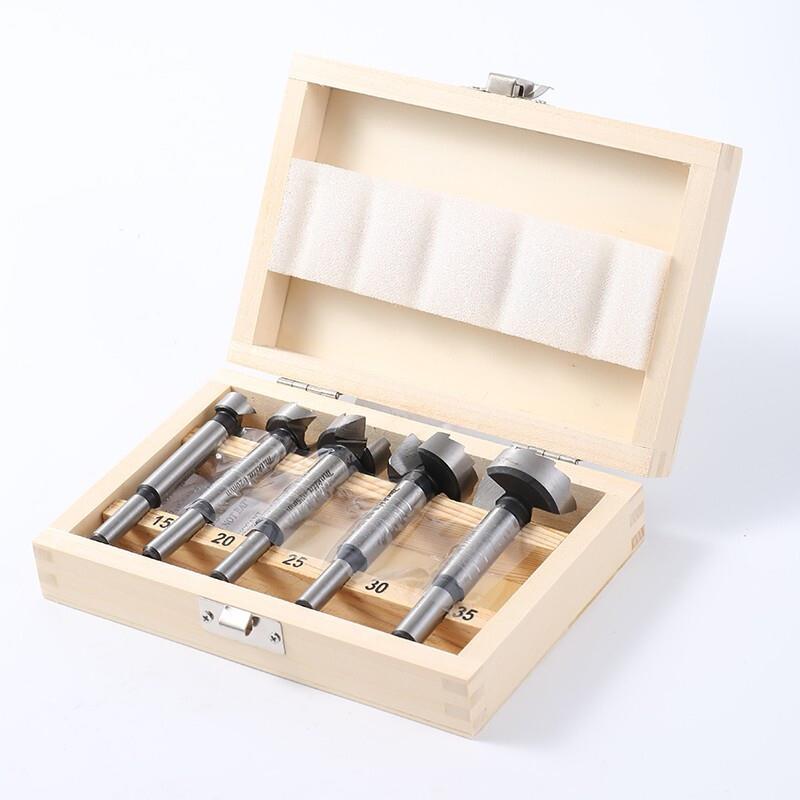 牧田5支装D-47357木工平翼钻头扩孔器圆形桌面木板打孔开孔器工具