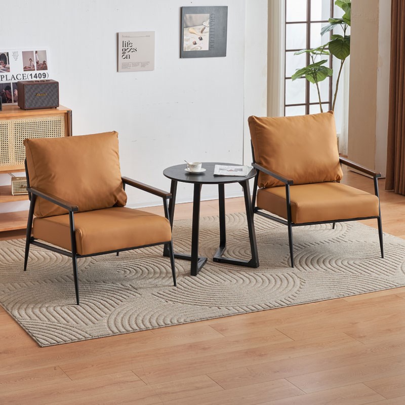 洽谈室桌椅办公室会议室酒店民宿休息区接待会客售楼处休闲椅