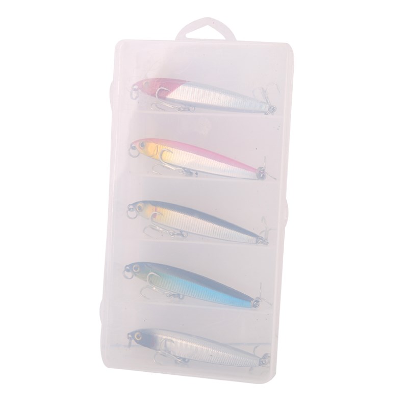 远投型缓沉路亚饵假饵硬饵米诺翘嘴鲈鱼鲅鱼海钓高碳钢鬼翘三本钩