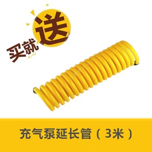 车载充气泵车用高压打气筒配件全套测压打气筒轮胎多功能补气工具