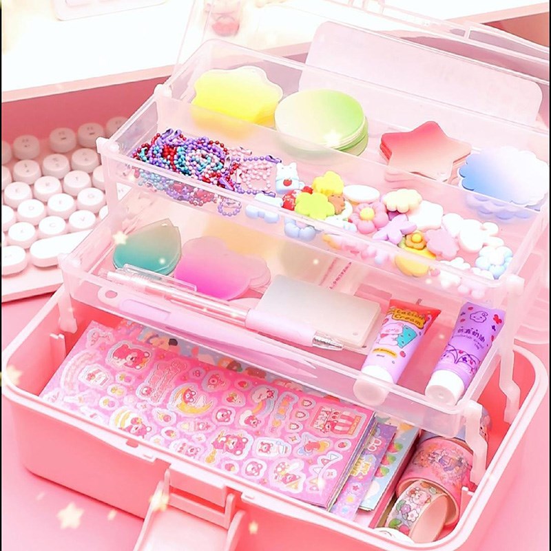 咕卡贴纸套装 咕卡全套diy奶油胶咕卡盘手帐手工素材女孩儿童玩具