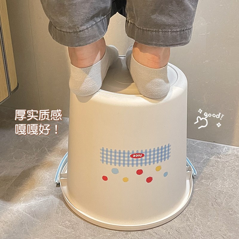 大学生洗漱套装水桶加厚宿舍用洗澡洗漱家用大号洗衣桶脸盆套装