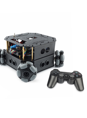 WD全向轮搬运机器人机械臂底盘无线遥控编程小车兼容rduino避障