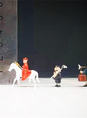 创意树脂工艺品摆件西游记师徒奇石假山盆景沙盘景观家居复古装饰