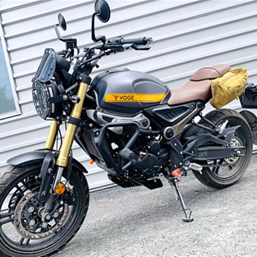 适用于隆鑫无极300AC大灯网罩灯网 LX300-6C改装大灯保护网罩灯罩