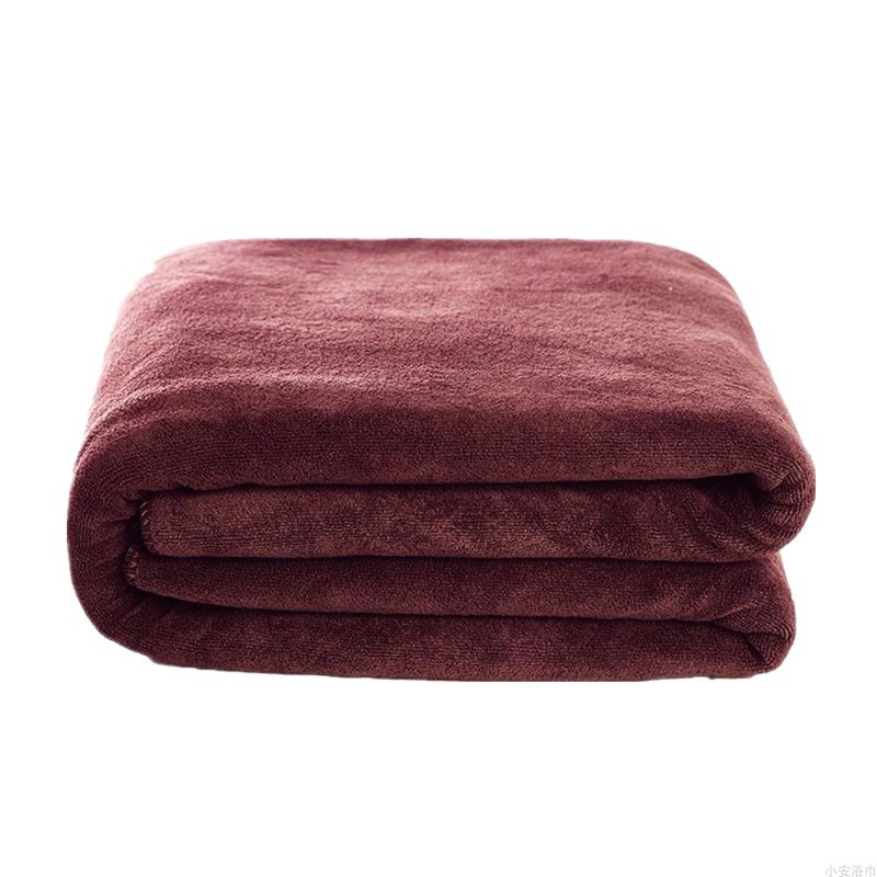 1x0超大浴巾美容院毛巾铺床巾沙滩游泳浴巾吸水特大浴巾刻字