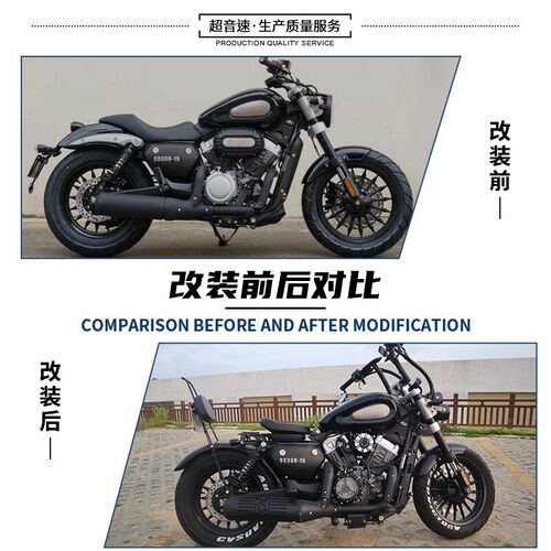 适用金吉拉灰石BD300短尾改装加长后挡泥板配件bobber复古长泥瓦