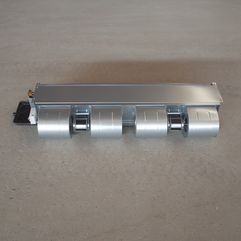 风机盘管卧式暗装中央空调井水冷水暖两用水空调室内机新风机家用