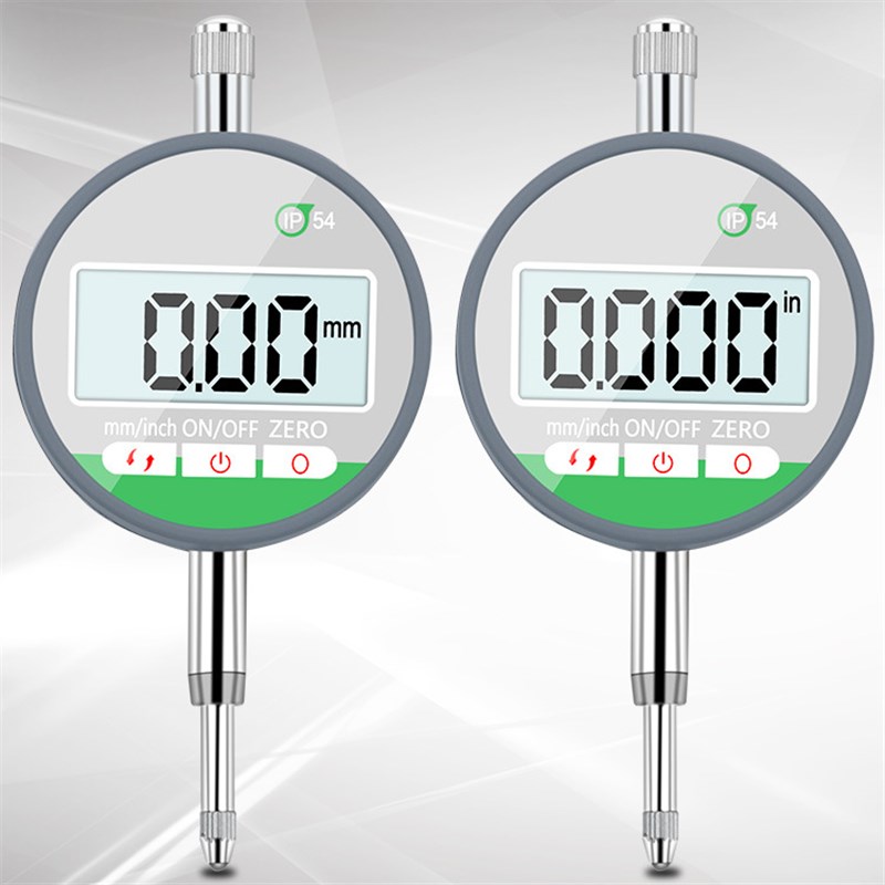 安恒0-10/.数显防油百分千分表高精度0.001行程测量数字指示表