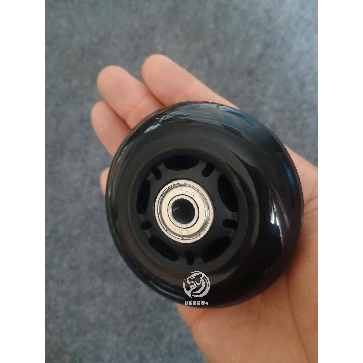 普拉提配件核心床轮子一恋轮高弹耐磨无噪音直径76mm图片