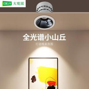 嵌入式 孔灯智能筒灯家用照明LED灯天花灯洗墙灯客厅防眩射灯429