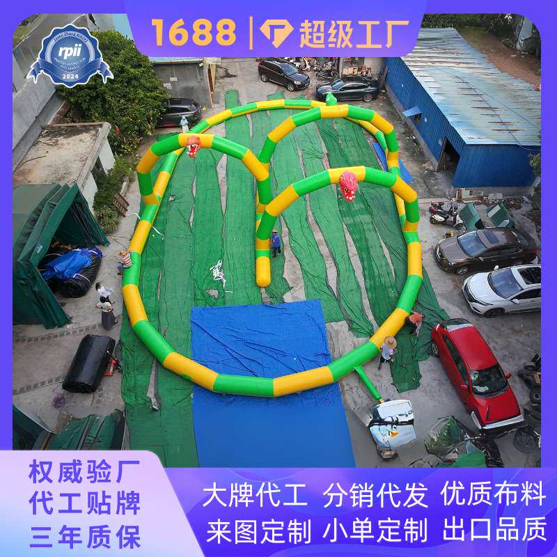 淘气堡滑梯充气滑梯蹦床儿童游乐设备大型游乐设备双层儿童游乐园