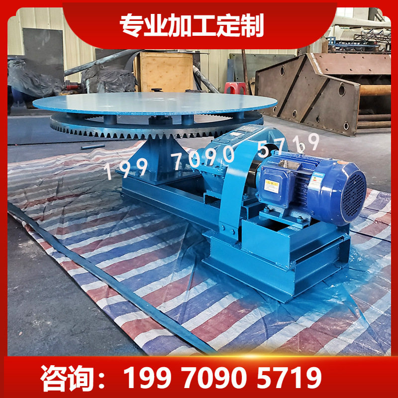 矿用1350轮旋座式圆盘给料机重型齿轮转盘转沙机均匀低速喂料机械