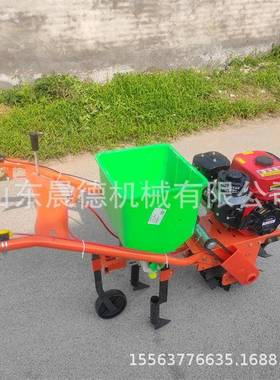 田菜地施肥手追推汽油玉米JCO机农播种柴油双行肥机