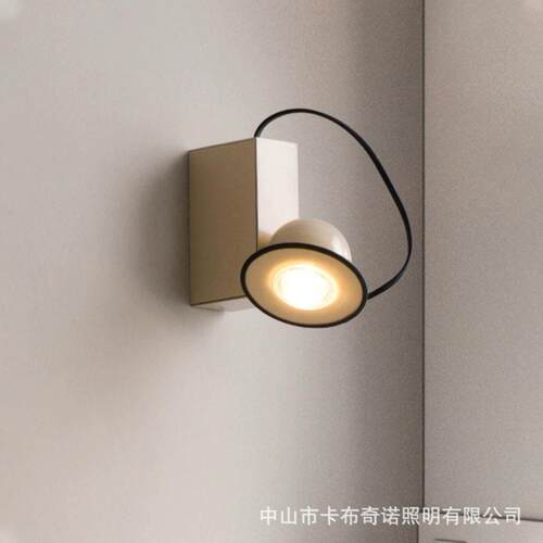 意大利Miinbox吸磁壁灯古中古客厅275墙灯法式奶油风卧室床复头壁