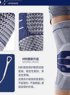 德国运动护男专业篮防撞护具保护膝膝盖髌骨半月球板球跑步羽WVR