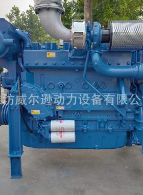 潍坊618P10斯尔EMZ发船用柴油机300马力太616船2用动机P12船机