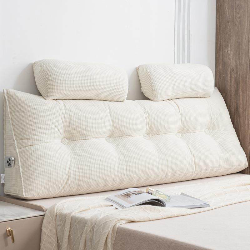 20252025521新款软奶半油风卧床室头靠垫榻榻米包护腰靠背沙发飘,居家布艺,抱枕被,淘宝优惠券,粉丝福利购,淘宝优惠卷