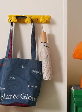 DJN奶创酪排意墙挂门后钩入户粘胶免打孔陶瓷挂装饰钩衣钩