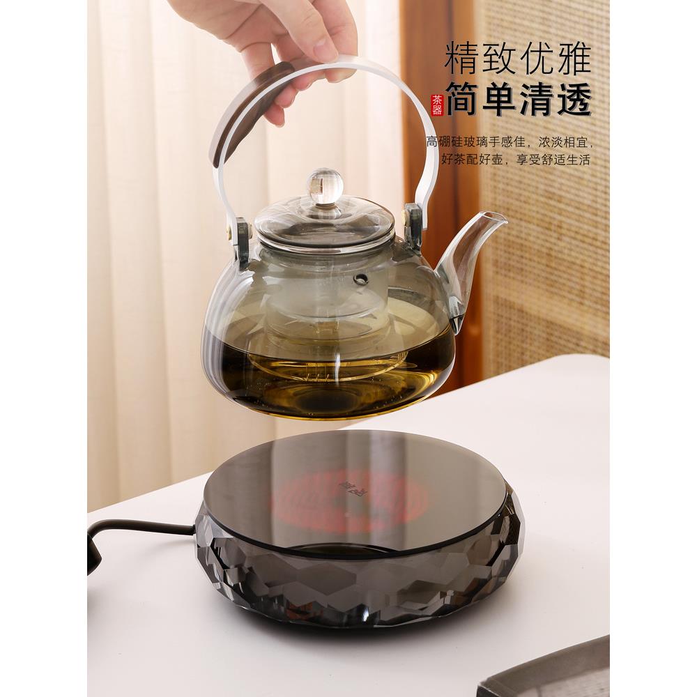 新款JOB煮器陶炉煮茶家用器烧水壶泡茶耐热茶电玻璃壶花茶黑茶煮