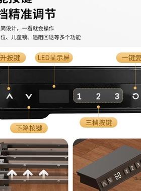 智能动升降桌架家公桌腿DWH双电机四办横梁茶几书桌电用支架电脑