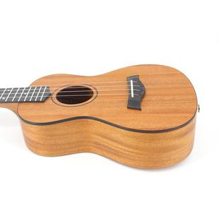 23寸尤克四里里弦吉他器小带拾音原木色尤RVR克里里