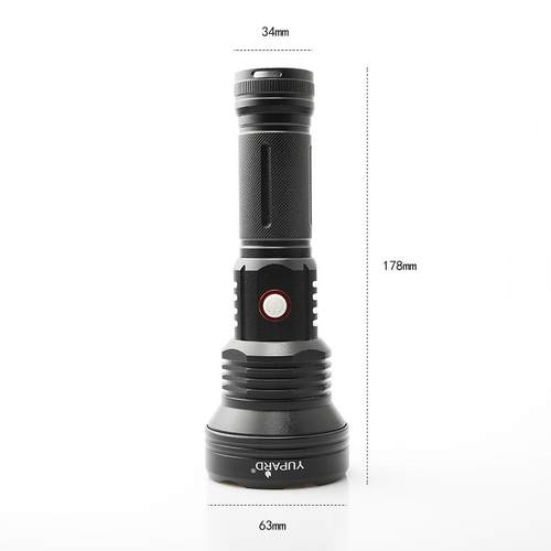 远射强光P0手电筒充电超6亮便家用户携外应急大功率探照灯5345366