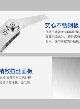 304不锈钢栏杆立柱别墅楼梯扶立手配件/简约/楼梯阳扶IXJ台手柱