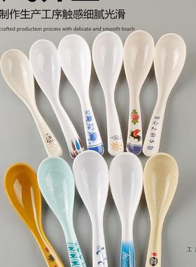 密汤胺TFB勺羹子商用餐饮长柄勺餐饭店匙麻辣烫汤勺调塑料餐快具