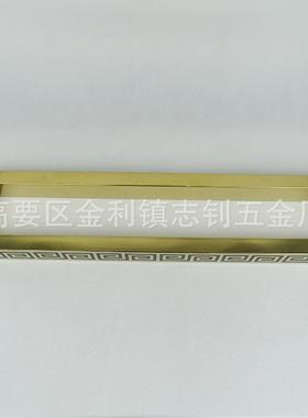 仿古拉酒店玻璃门扶手欧手式KTV全WLA门钢手拉手方管推拉把大门拉