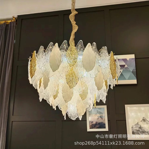 法式轻奢水晶吊灯2023年新款