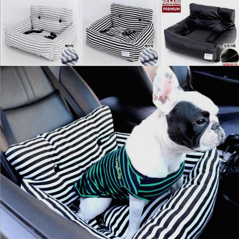 韩国车用宠物车用沙发坐垫安全狗窝汽车座椅单座狗垫PU高档