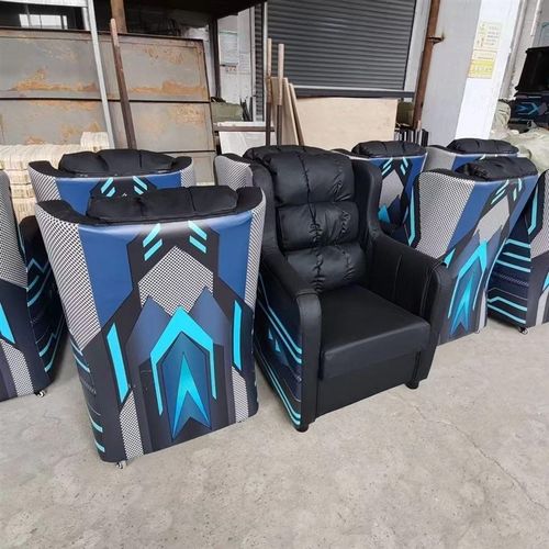 新款懒人沙发网吧电竞游戏桌椅子单人一体式家用网咖电脑专用沙发