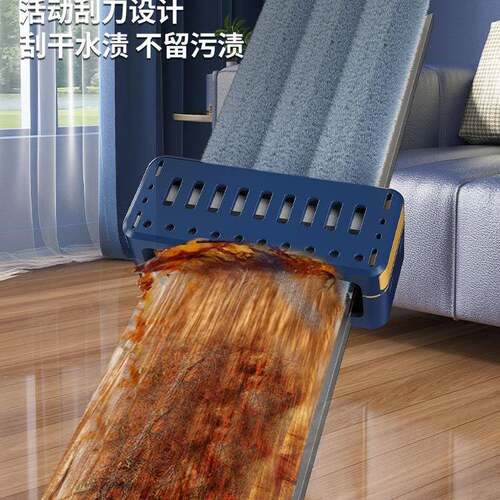 236免手洗205新款板拖把家用一拖净平大吸水懒加人地拖2拖布拖地