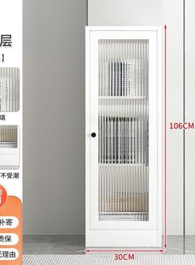 书柜带玻2022.12.璃门立柜厅落地置柜组合客家用物防尘物柜酒储柜