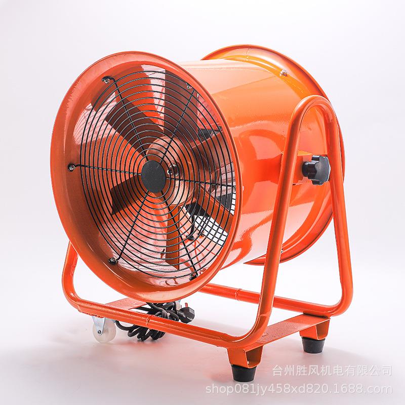 T3CTF系列0VCF手提式轴流风机单用三相排风扇散热船铝叶8便携移动