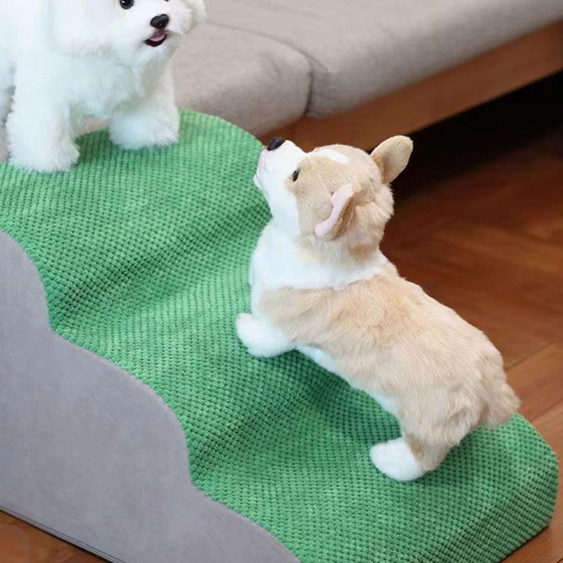 小狗上沙发梯子宠物沙发床爬下高梯型犬台阶狗狗上爬斜宠物爬架床