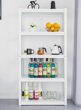 钢虎白色仓GCS储货架示家置用物架多层厨房收纳架超市储仓库展架