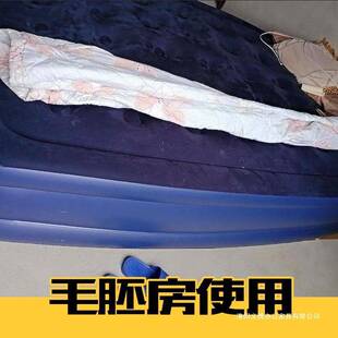 加厚充气床超厚加高双层加厚单人气床户外折叠出租房午睡家用双人