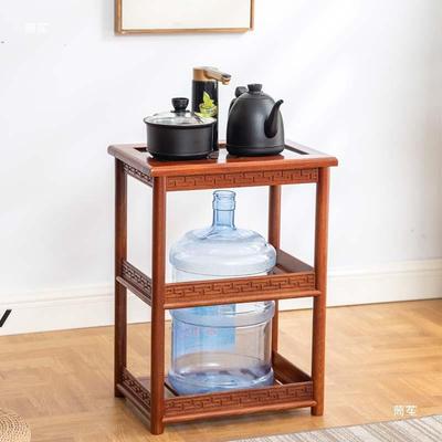 灶花梨木实木茶水架移金自动茶台家用小茶台简易茶车全动茶HPR桌
