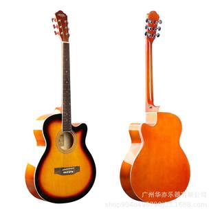 民谣他吉他初学女者40寸38寸新入手练HS 4015习吉他成人男学生木
