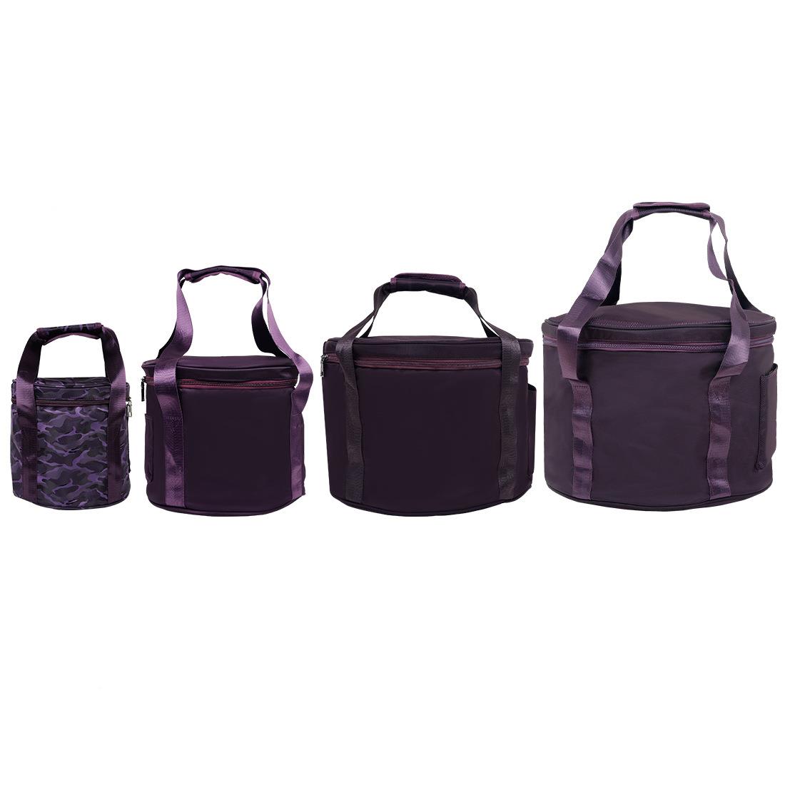 6-1PJ16089-4寸水晶包色带内胆颂钵包英手提钵包音乐碗包水晶钵钵