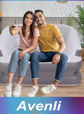 JLONG充气沙发床可可24296躺可坐收纳多功能户外便携式折I叠充气