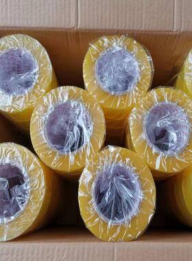 工厂店成箱递打包胶带高粘封箱封口胶带4.QGF快透5宽*18M0明封箱