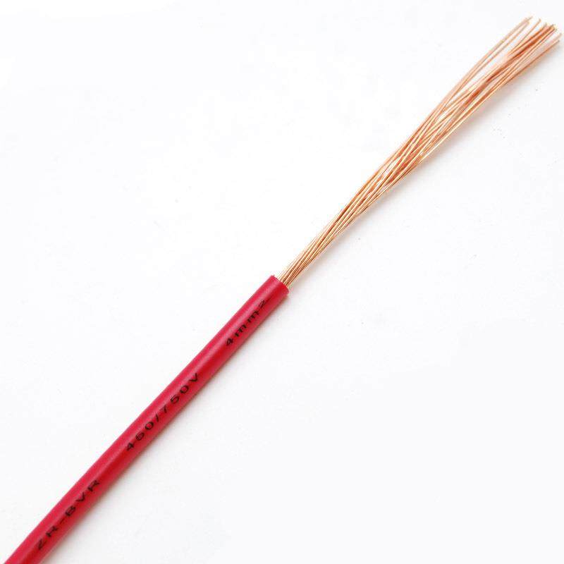 工厂直供软金环宇电线216BVR4平方电线家装多单芯股电线