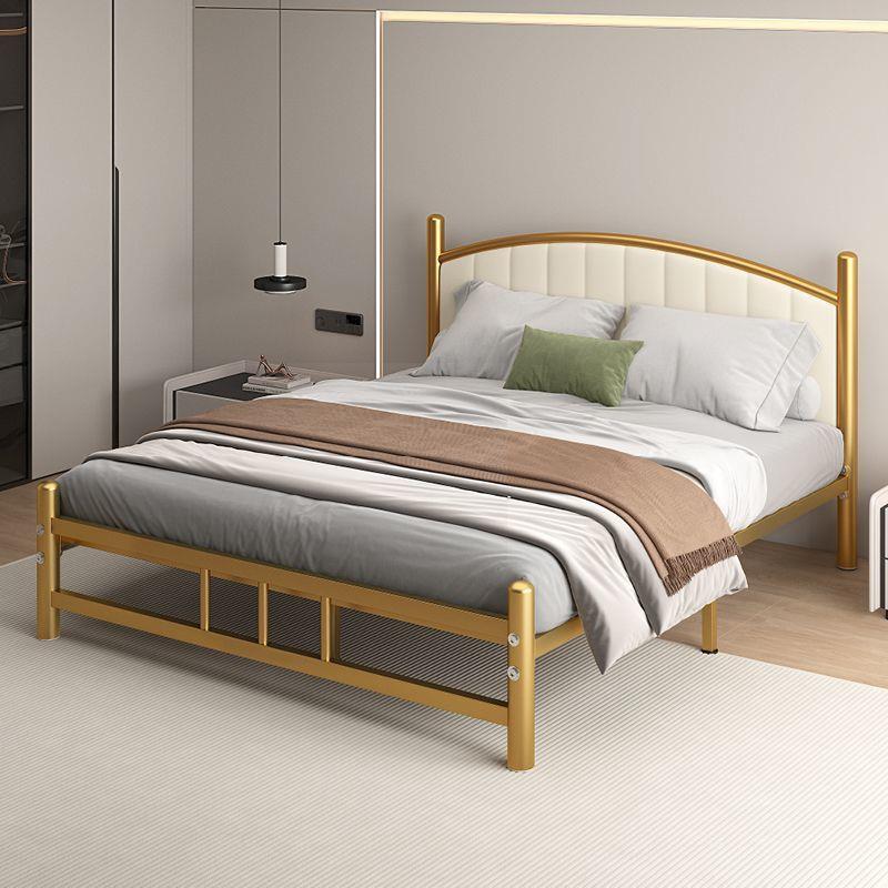 铁艺床单双家人床12米加CLW厚民宿铁架子床公寓1软.8现代简约用.