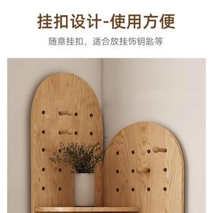 弧角柜转角柜拐角边柜置柜墙边柜三角角落置物圆架物TWE墙角柜展